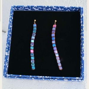 ISO Paloma Wool Lambrusco Oscuro Dark Lilac Earrings